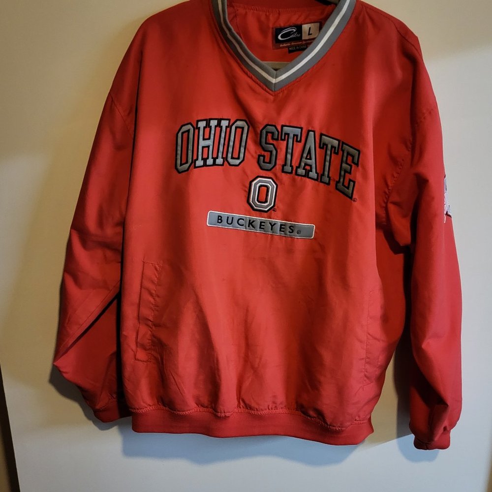 Ohio State Buckeye Nylon Pullover Jacket